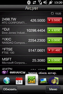 Скриншоты HTC HD_mini