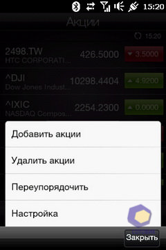 Скриншоты HTC HD_mini