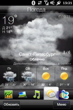 Скриншоты HTC HD_mini