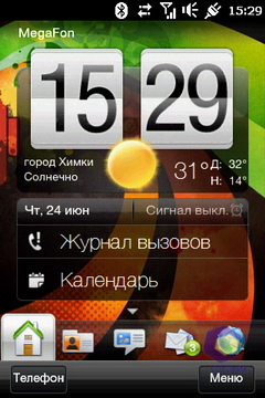 Скриншоты HTC HD_mini
