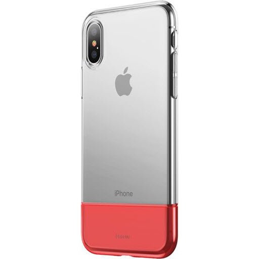 Baseus Soft and Hard для iPhone X/Xs (красный)