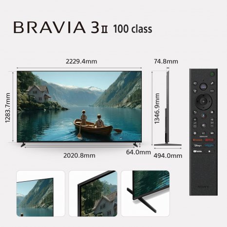 Фото товара Sony Bravia 3 II K-100XR35M2 EU