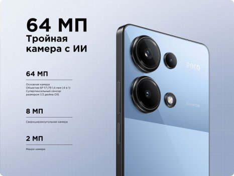 Фото товара Xiaomi Poco M6 Pro 12/512 Gb RU, Purple
