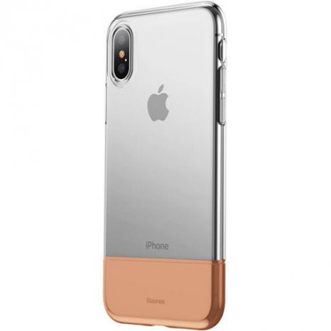 Фото товара Baseus Soft and Hard для iPhone X/Xs (золотистый)