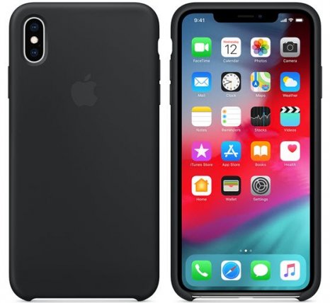Фото товара Case Silicone для iPhone Xs Max (black)