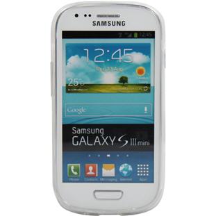 Фото товара iHug Rubber Skin силиконовый для Samsung Galaxy S3 mini (белый матовый)