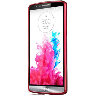 Фото товара iMuca накладка-силикон для LG G3 (красный)