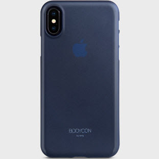 Фото товара Uniq Bodycon накладка для Apple iPhone X (navy blue)