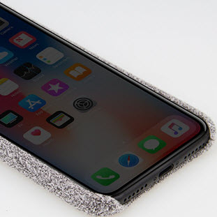 Фото товара Uniq Feltro накладка для Apple iPhone X (grey)