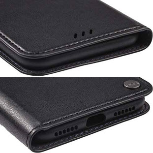 Фото товара Uniq Journa Heritage книжка для Apple iPhone X (IPXGAR-JHERBLK, black)