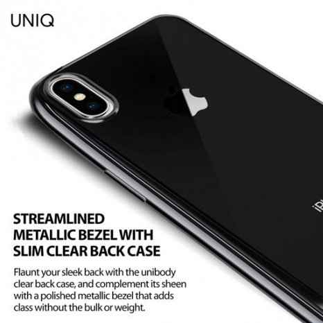 Фото товара Uniq Glacier Frost для iPhone X/Xs (черный)