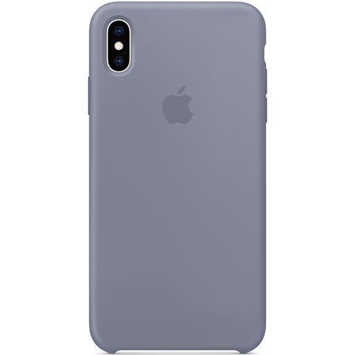 Case Silicone для iPhone Xs Max (lavander gray)