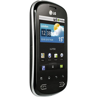 LG P350 Optimus Me (titanium black)