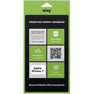 Защитная пленка Ainy для Apple iPhone 7 (глянцевая)