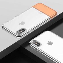Фото товара Baseus Soft and Hard для iPhone X/Xs (золотистый)