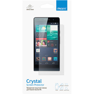 Защитная пленка Deppa для Huawei Ascend P6 (прозрачная)