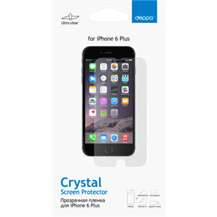 Защитная пленка Deppa для Apple iPhone 6 Plus/6S Plus (прозрачная)