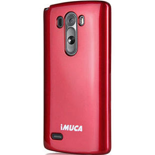 Фото товара iMuca накладка-силикон для LG G3 (красный)