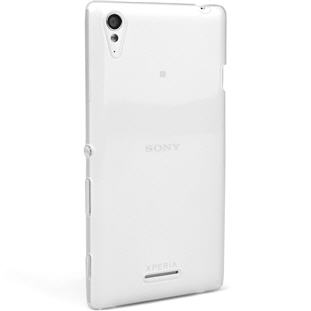 Чехол Jast Slim силиконовый для Sony Xperia T3 (глянцевый прозрачный)