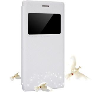 Фото товара Nillkin Sparkle Leather книжка с окошком для Sony Xperia M2 (белый)