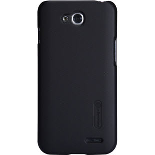 Чехол Nillkin Super Frosted накладка-пластик для LG L90 (черный)