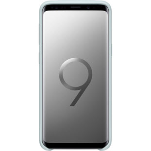 Фото товара Samsung Silicone Cover накладка для Galaxy S9 (EF-PG960TLEGRU, голубой)