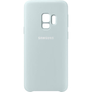 Фото товара Samsung Silicone Cover накладка для Galaxy S9 (EF-PG960TLEGRU, голубой)