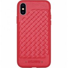 Чехол Santa Barbara Ravel для iPhone X/Xs (red)