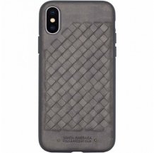 Чехол Santa Barbara Ravel для iPhone X/Xs (grey)