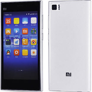 Чехол Silco силиконовый для Xiaomi Mi3 (прозрачный)