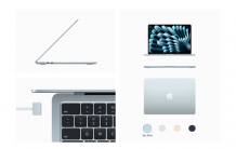 Фото товара Кастомный Apple MacBook Air 15 (M4 10-Core, GPU 10-Core, 2025) 16/1Tb Z1HE00084 Sky Blue