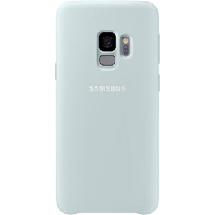 Samsung Silicone Cover накладка для Galaxy S9 (EF-PG960TLEGRU, голубой)