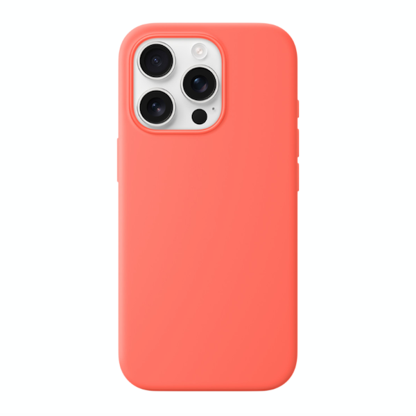 Чехол Silicone Case с MagSafe для iPhone 16 Pro Max Tangerine