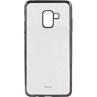 Uniq Glacier Glitz накладка для Samsung Galaxy A8 Plus 2018 (GA8PHYB-GLCZBLK, black)