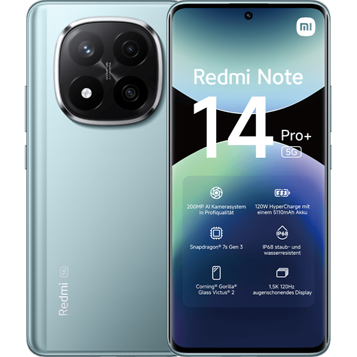 Xiaomi Redmi Note 14 Pro+ 5G 12/512 Gb , Frost Blue